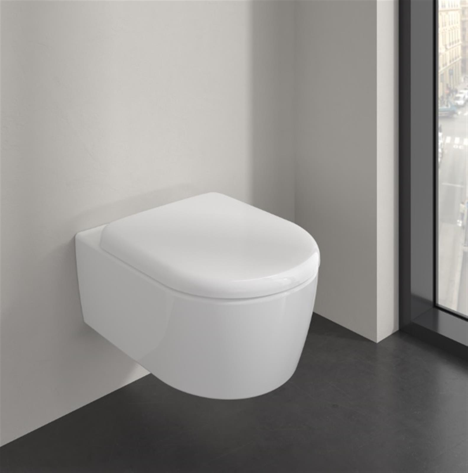 Skyla TwistFlush Combipack, modèle suspendu, avec TwistFlush, Blanc - Longueur: 530 mm - Largeur : 370 mm - Hauteur 315 mm - Banc