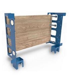 Smart U pour Box - Accessoire pour pose de robinetterie encastrée - Entraxe des montants: 600 mm - Profondeur réglable de 80 à 100 mm
