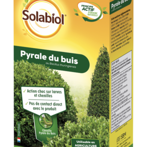 Traitement des insectes pyrale du buis SOLABIOL, pour haies, 15g