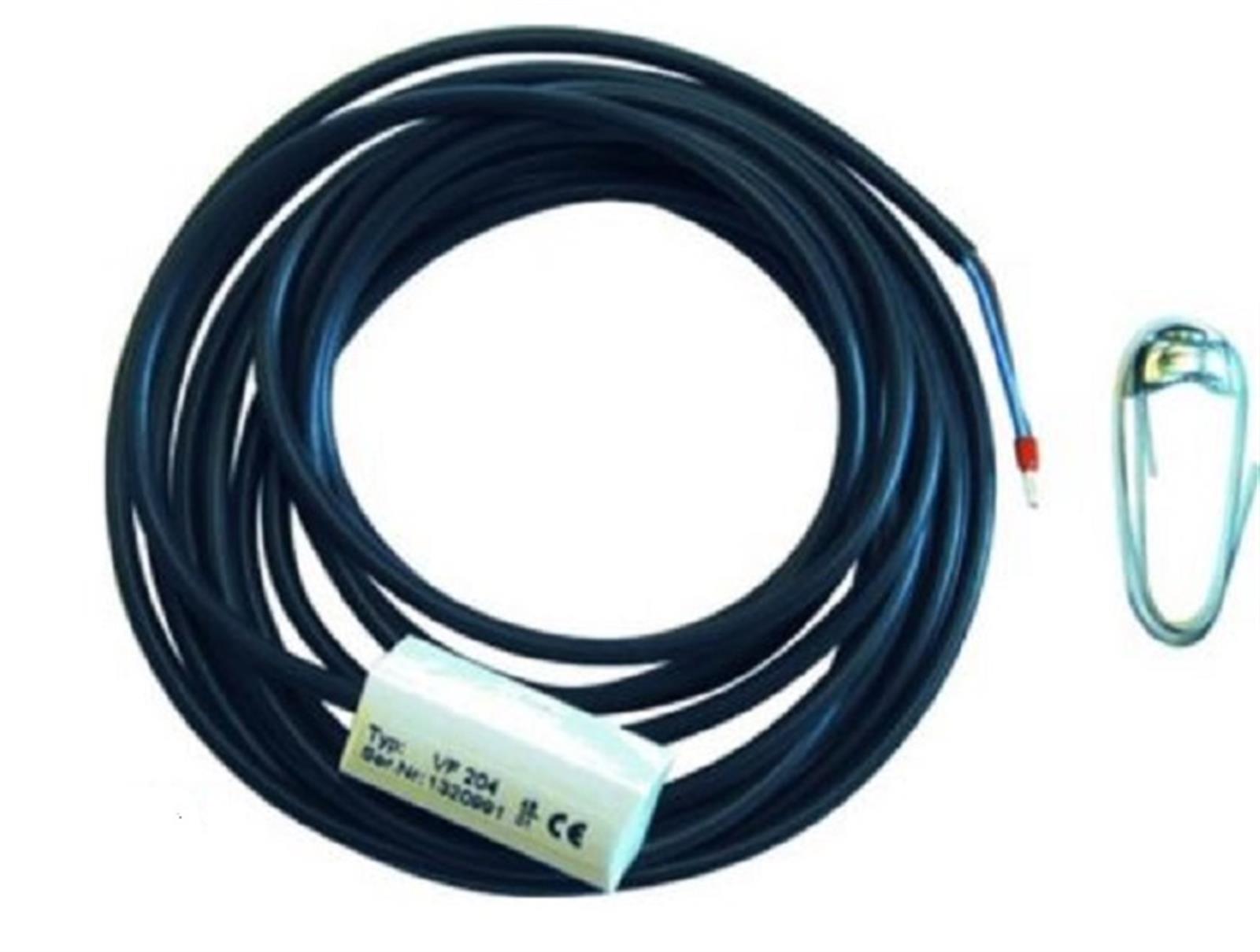 Sonde d'applique additionnelle pour chaudière - Coloris: noir