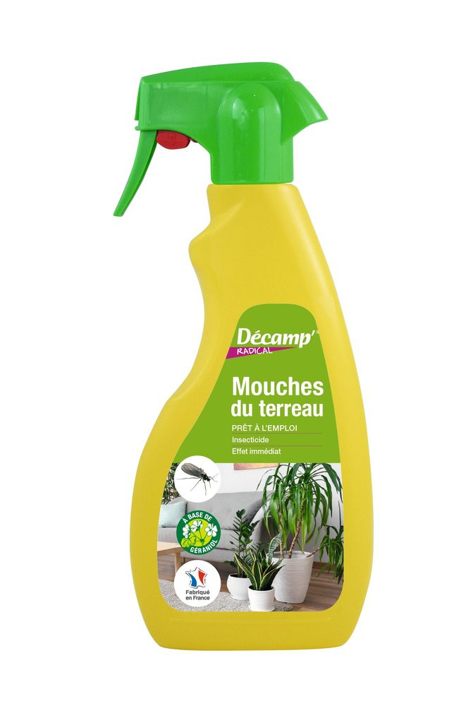 Spray anti-mouche du terreau