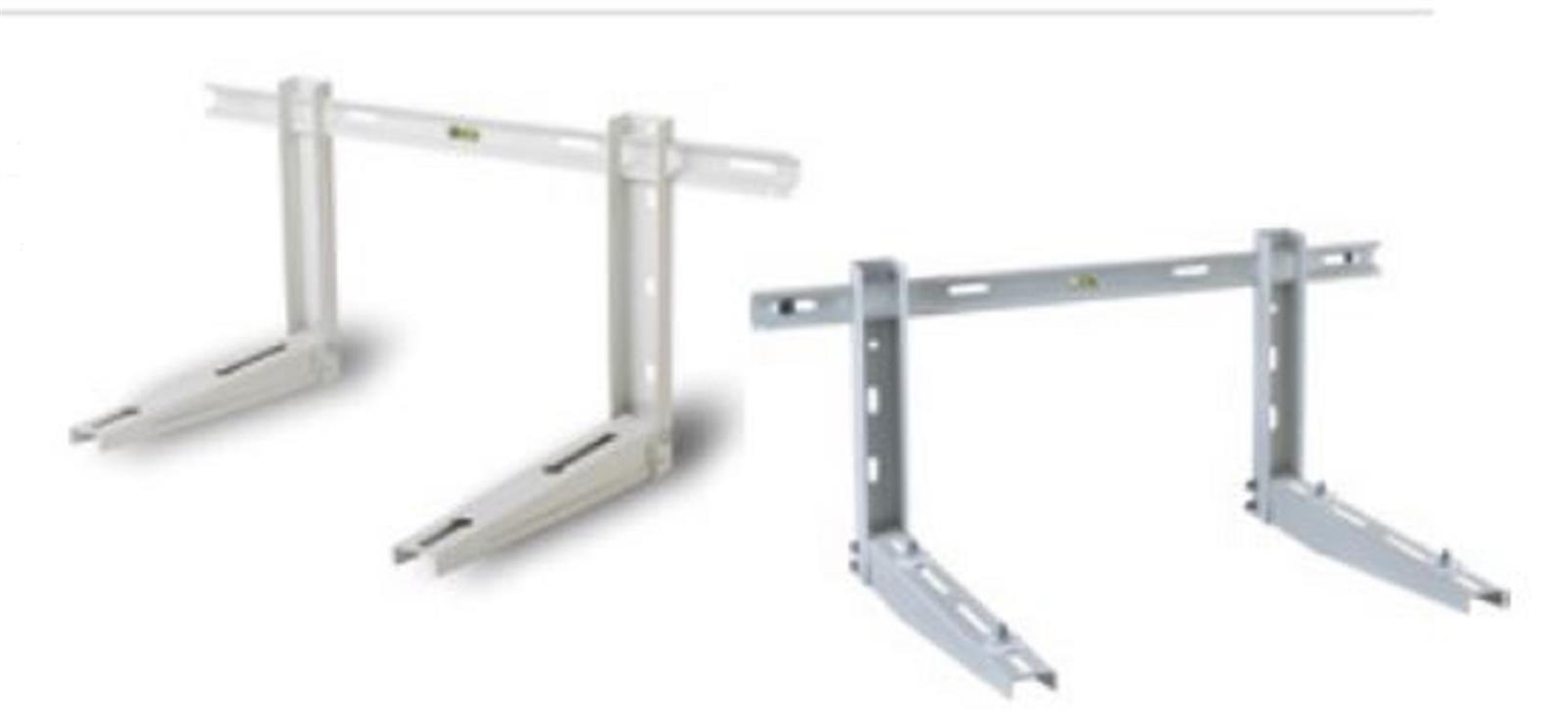Support climatisation OPTIBRACKET - Modèle: S-573-1 haute charge 300kg - avec plots anti-vibratiles