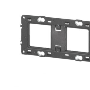 Support de fixation 2 postes Legrand Mosaic composable