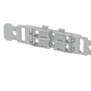 Support de fixation borne Wago inline 2 voies