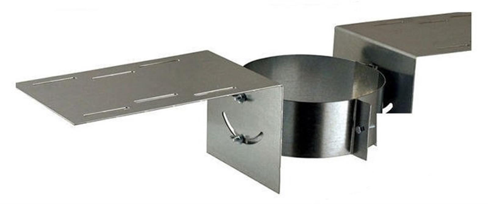 Support de toit pour poêle à granulés - PGI pour poêles à Pellets - Diamètre 80/130 - Réf : SAT