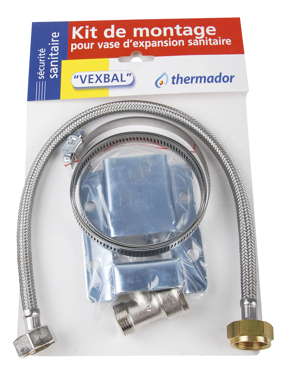 Support de vase sanitaire - Diamètre raccordement: 3/4" FF