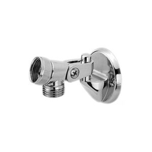 Support douchette murale avec raccord articulé - Support haut mural douche complet 1/2"