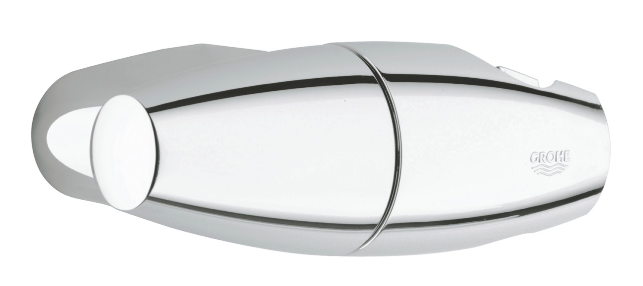 Support mural pour douchette chromé orientable MOVARIO GROHE 28401000