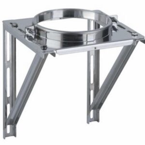 Support mural therminox tz Galva - Support mural galva de 5 à 20 cm - Diamètre intérieur 130 -