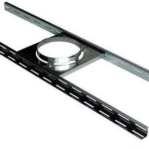 Support plancher pour poêle à granulés - PGI pour poêles à Pellets - Diamètre 80/130 - Réf : SP
