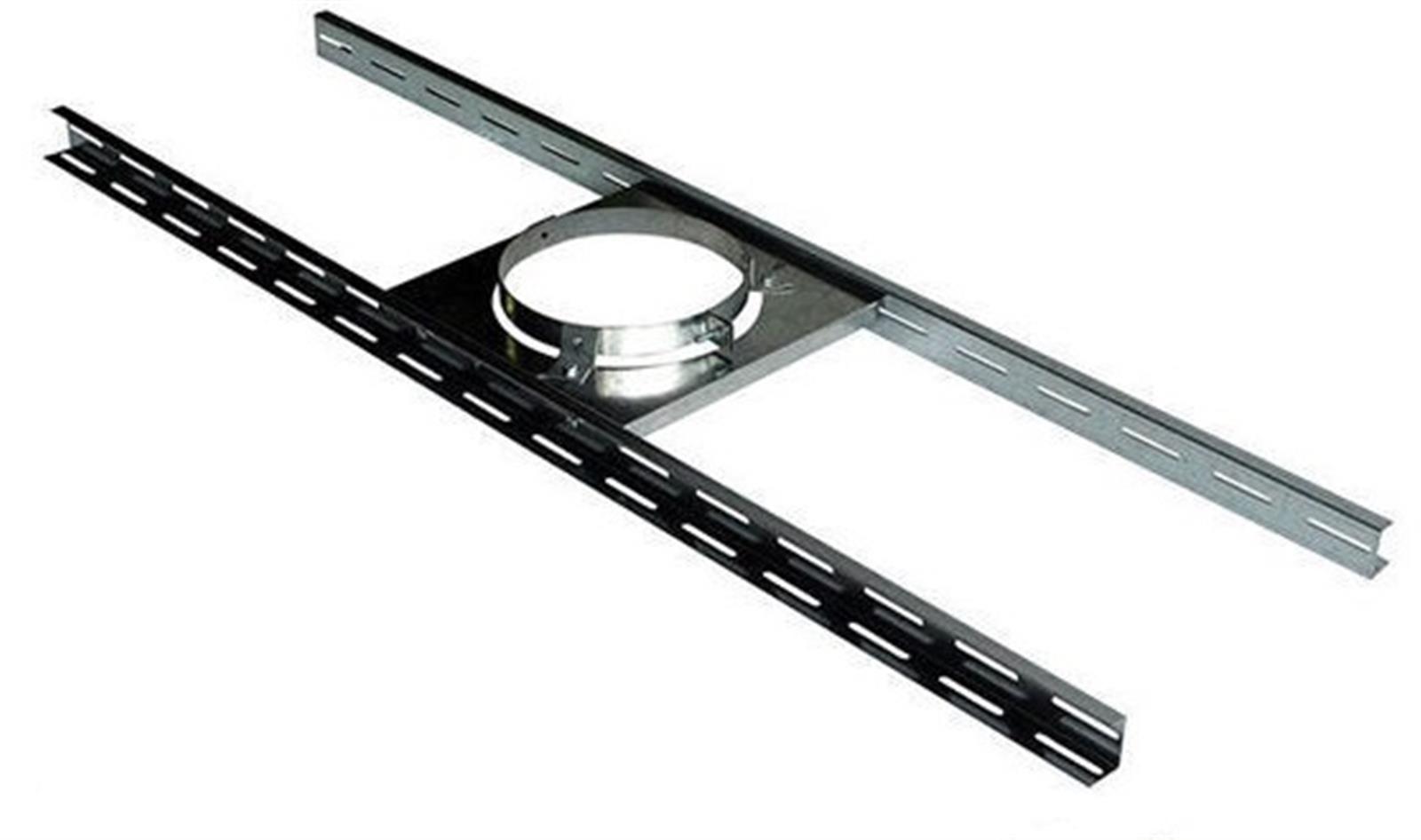 Support plancher pour poêle à granulés - PGI pour poêles à Pellets - Diamètre 80/130 - Réf : SP