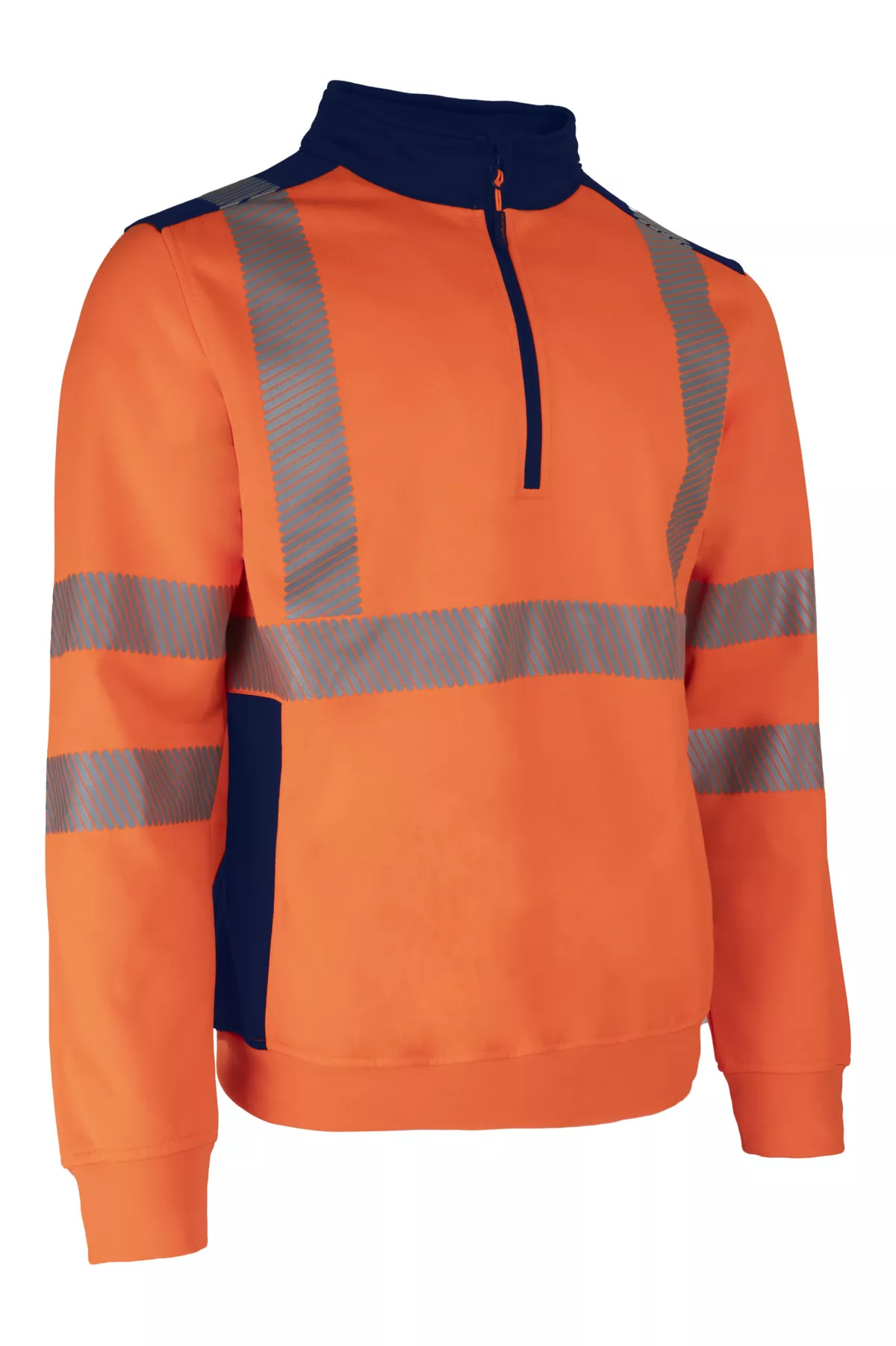 Sweat thermique haute visibilité FRISS avec col camion orange TM COVERGUARD 5FRI17000M