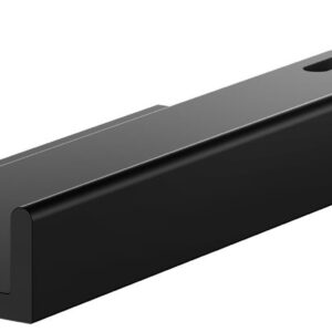 Tablette de douche avec raclette - Coloris : noir - Finition : mat