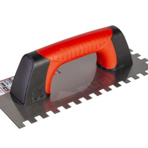 Taloche peigne avec manche RUBIFLEX fermé - Denture: 12x12mm