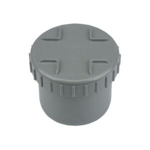 Tampon de visite en PVC - Diamètre 125 mm
