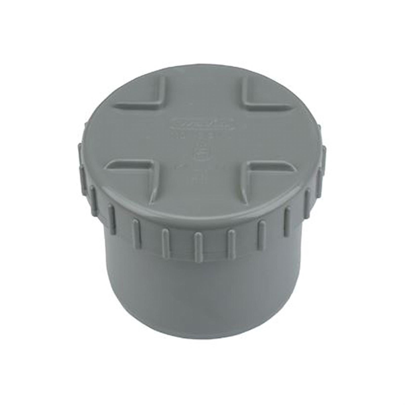 Tampon de visite en PVC - Diamètre 125 mm