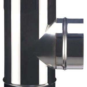 Té 90° nu inox SOI - Diamètre : 180
