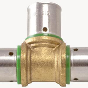 Té égal à sertir radial - Diamètre : 20