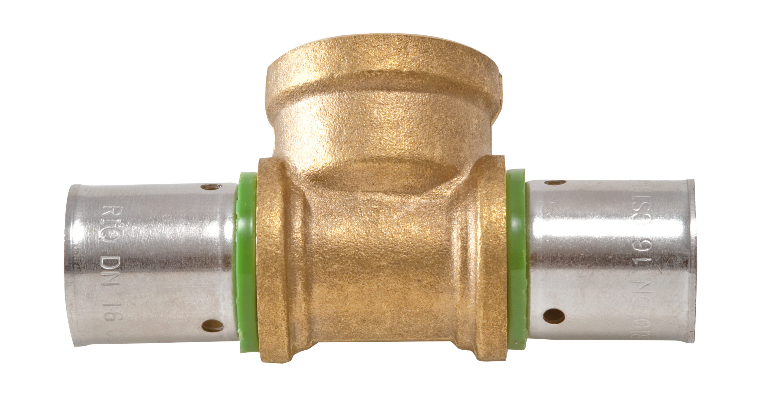 Té femelle PER à sertir radial - Diamètre : 16 - 1/2'' - 16