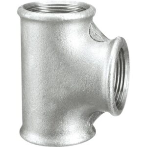 Té fonte galva FFF - Diamètre : 2''