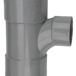 Té pied de biche Culotte PVC double Femelle 87°30 D110 WAVIN 4005884