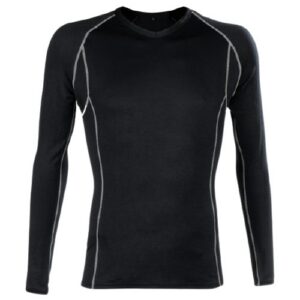 Tee-shirt BODY WARMER à manches longues noir TL COVERGUARD 5BOBTL