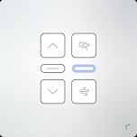 Télécommande murale pour moteur Radio Profalux ZigBee