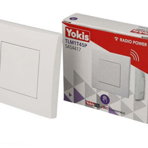 Télécommande sans fil murale 1 touche POWER Yokis