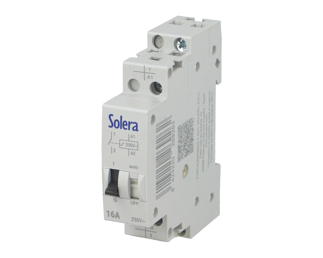 Télérupteur 1F 230V Solera