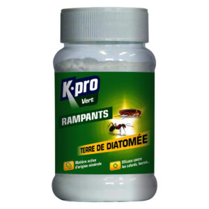 Terre de diatomée en poudre multisurface pour rampants, KAPO VERT, 100 g