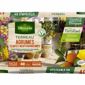 Terreau Agrumes Plantes Méditerranéennes - 40 L
