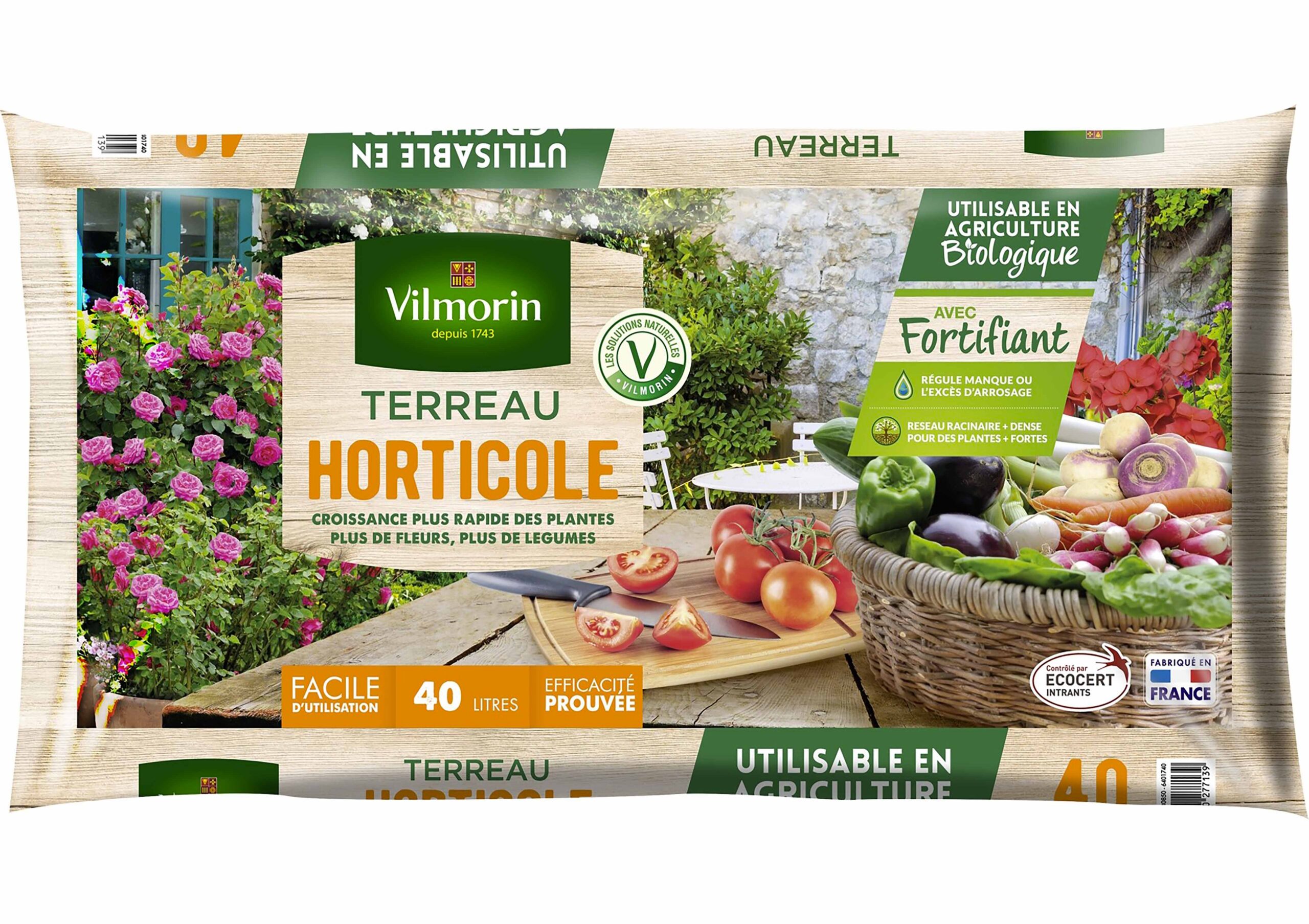 Terreau Horticole - 40 L