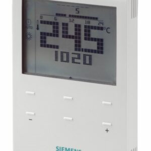 Thermostat d'ambiance programmable RDE - RDE100.1 à piles