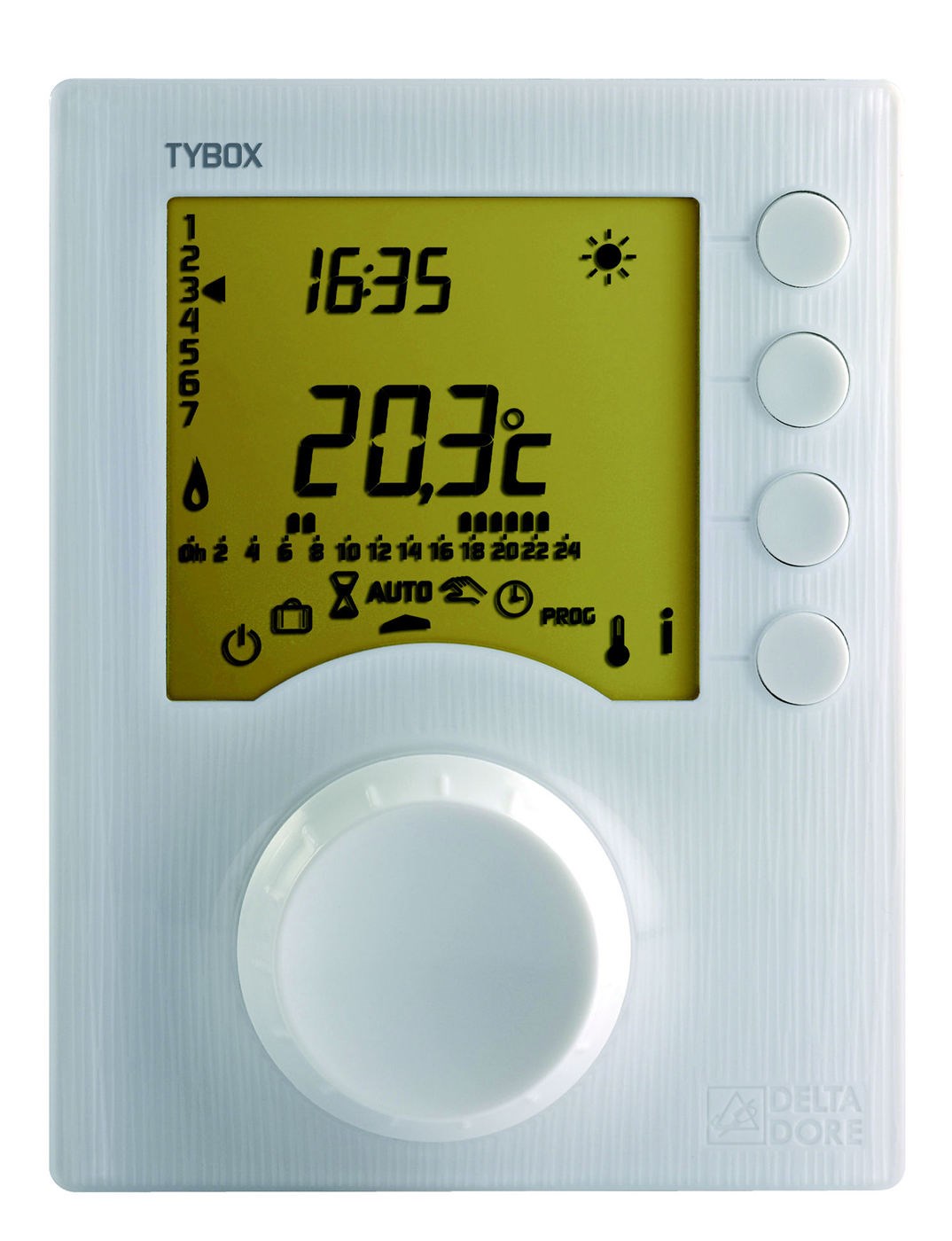 Thermostat programmable filaire 1 zone TYBOX - TYBOX 117
