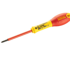 Tournevis phillips PH0 x 75mm isolé 1000V STANLEY Fatmax