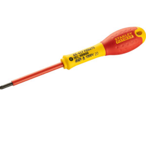 Tournevis pozidriv PZ0 x 75mm isolé 1000V STANLEY Fatmax