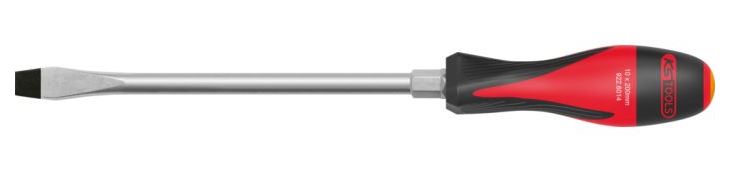 Tournevis ULTIMATE fente chromée avec pointe brunie entraînement 6 pans 8 x 200 mm KS TOOLS 922.6013