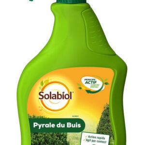 Traitement des insectes pyrale du buis pour arbres et arbustes, SOLABIOL, 750ML