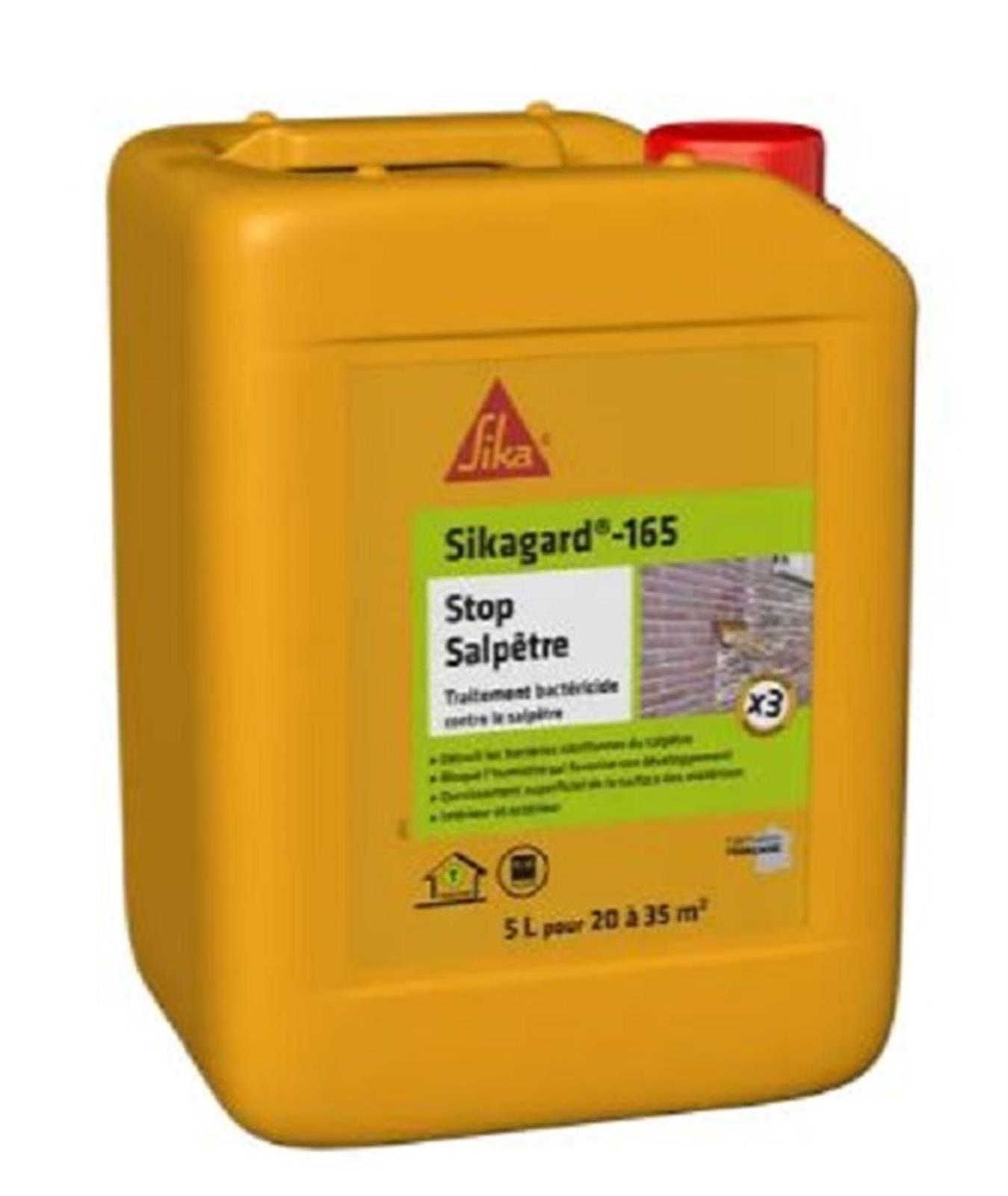 Traitement SIKAGARD 165 Stop salpêtre - Bidon de 5 L