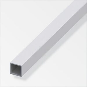 Tube ALU Blanc 100 x 60 mm (longueur 2,5m)