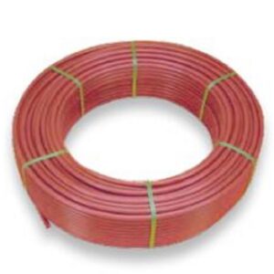 Tube en polyéthylène réticulé - Couronne rouge - Rouge - 12 x10 mm -Longueur: 240 m