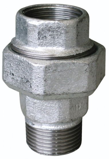 Union à joint conique 341 Mâle Femelle 2'' 50/60 galvanisé VIRFOLLET 34105008