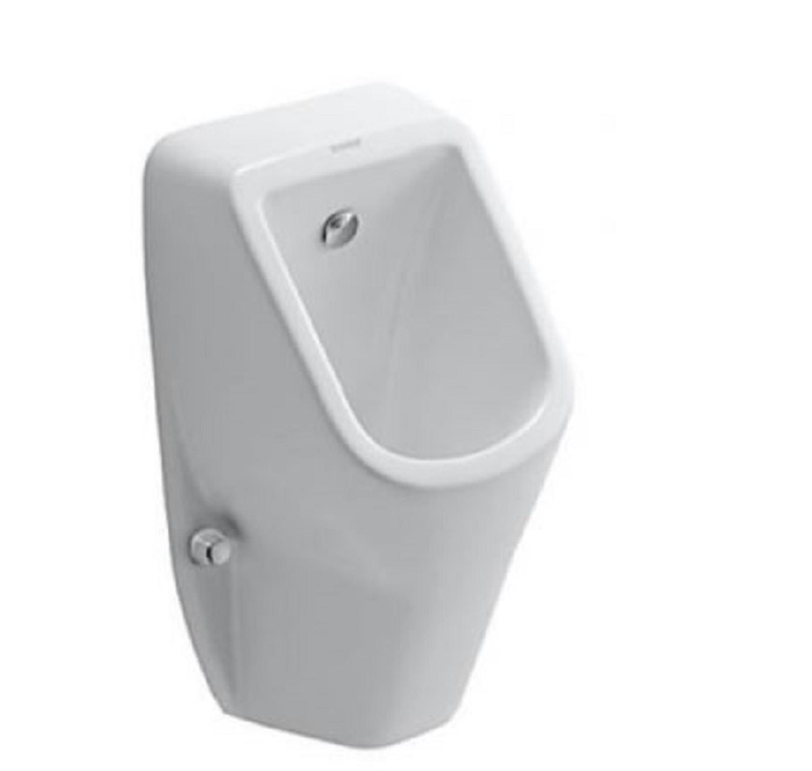Urinoir D-CODE avec alimentation cachée - En céramique blanche