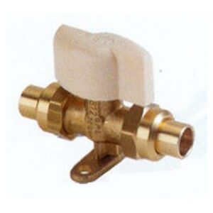 Vanne 1/4 de tour pour butane et propane 812 et 3812 - 561 - Raccordement : Entrée M 20 x 1,5 - Sortie M 20 x 1,5