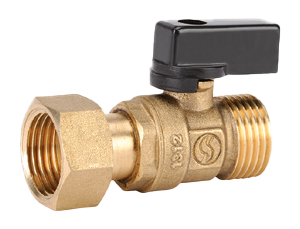 Vanne dérivation à écrou tournant - Diamètre : M1/2'' - E1/2''