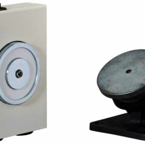 Ventouse murale 50 kg pour maintien porte ouverte 24 V standard PERJES VEM4550BCI24CPA
