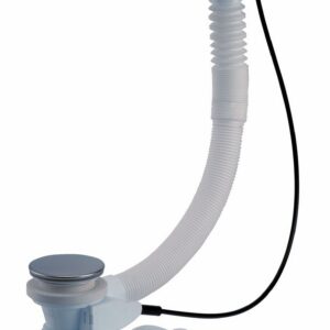 Vidage de baignoire automatique - TBR 07 avec siphon articulé câble 650 mm