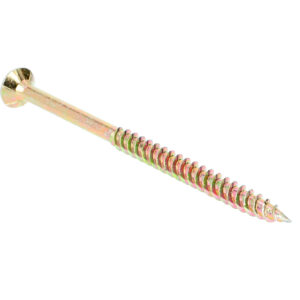 Vis à bois agglomérés tête fraisée Torx zingué 6X120 boîte de 100 ULTIMA VBFTX6X120ZJ