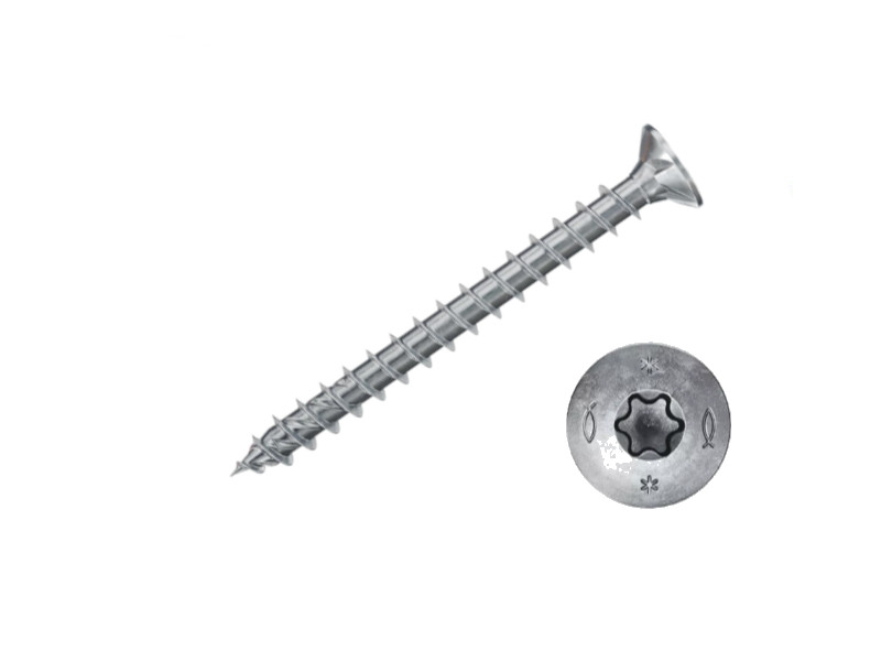 Vis à bois empreinte Torx 4x40, boite de 200 Fischer