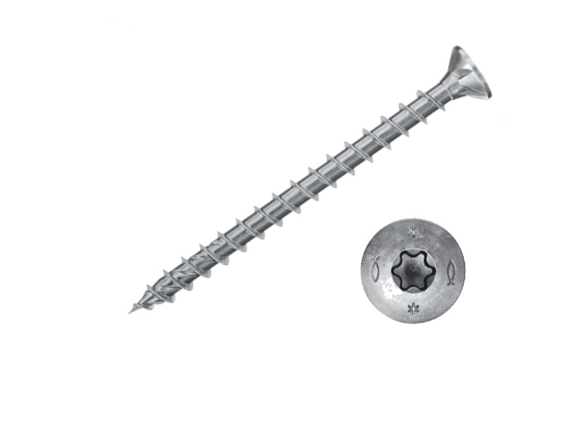 Vis à bois empreinte Torx 4x50, boite de 200 Fischer